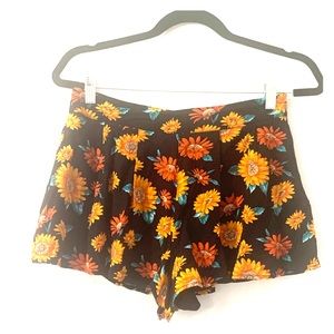 Forever 21 sunflower shorts